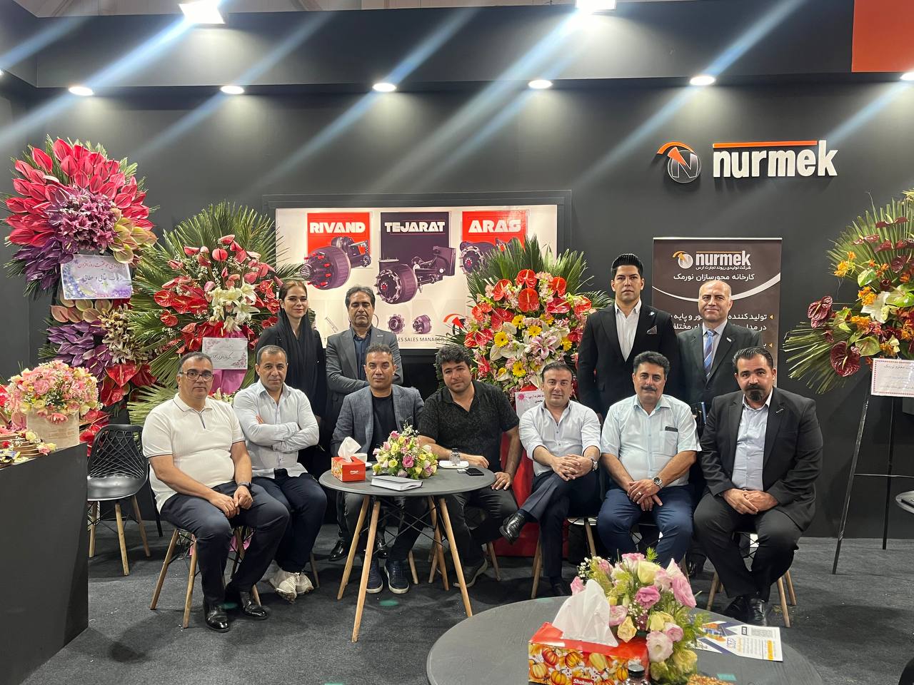 غرفه نورمک در نمایشگاه بین‌المللی لوازم و تجهیزات خودرو تهران 